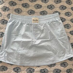 Eleven eleven Light Blue boxer Skirt